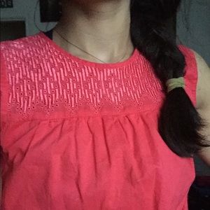JCREW pink blouse